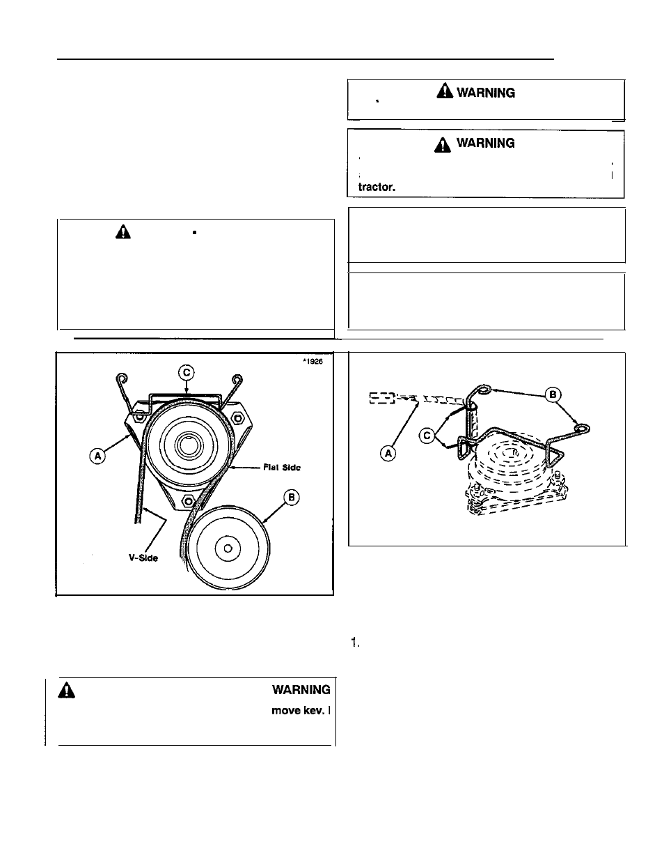 Operation, General, Mower installation | Snapper 1300 Series User Manual | Page 13 / 40