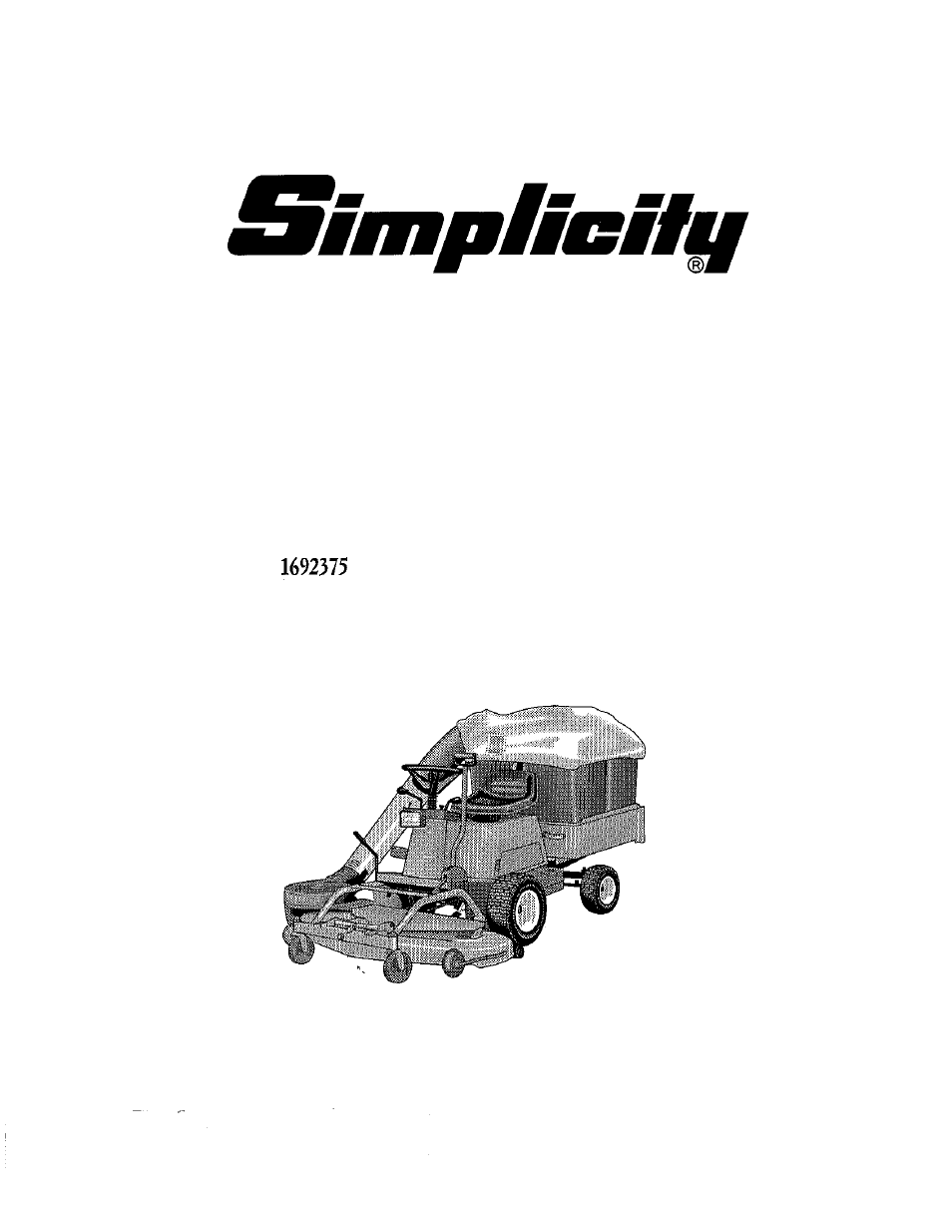 Perator, Anual, Fc s | Snapper 1300 Series User Manual | Page 3 / 40