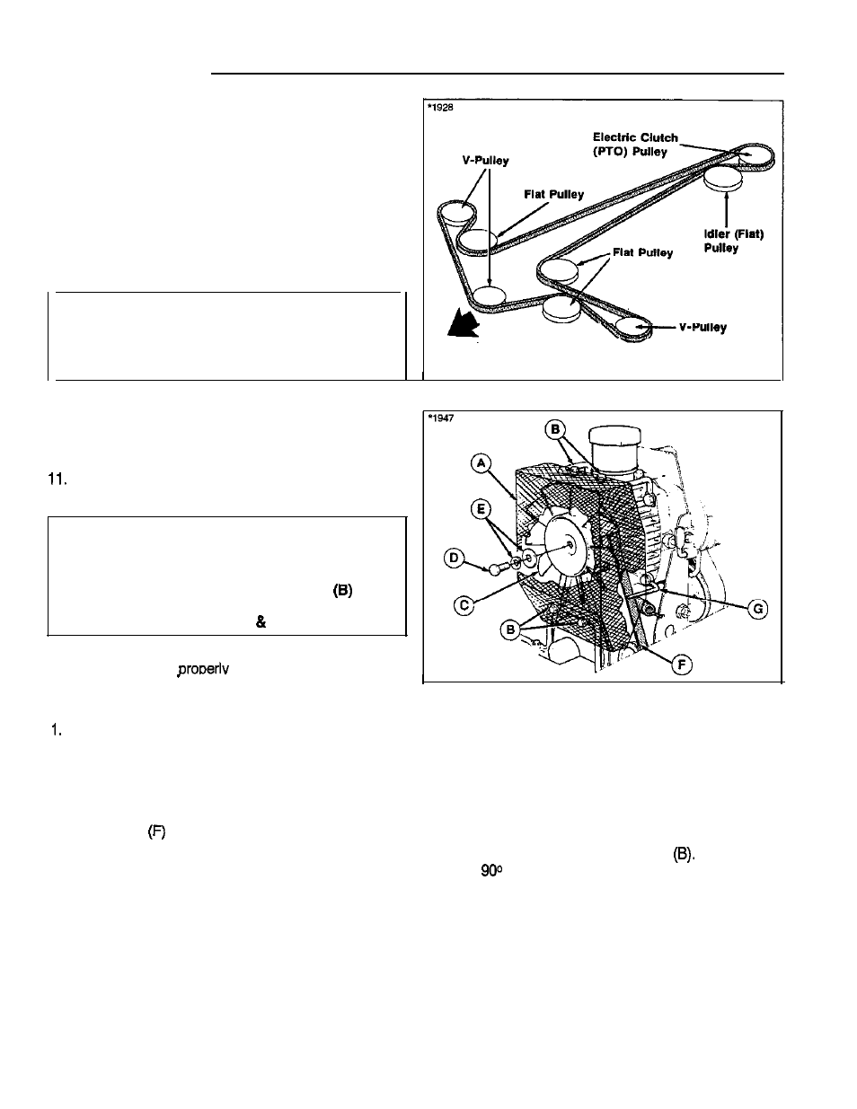 Belt replacement, Rider drive belt | Snapper 1300 Series User Manual | Page 34 / 40