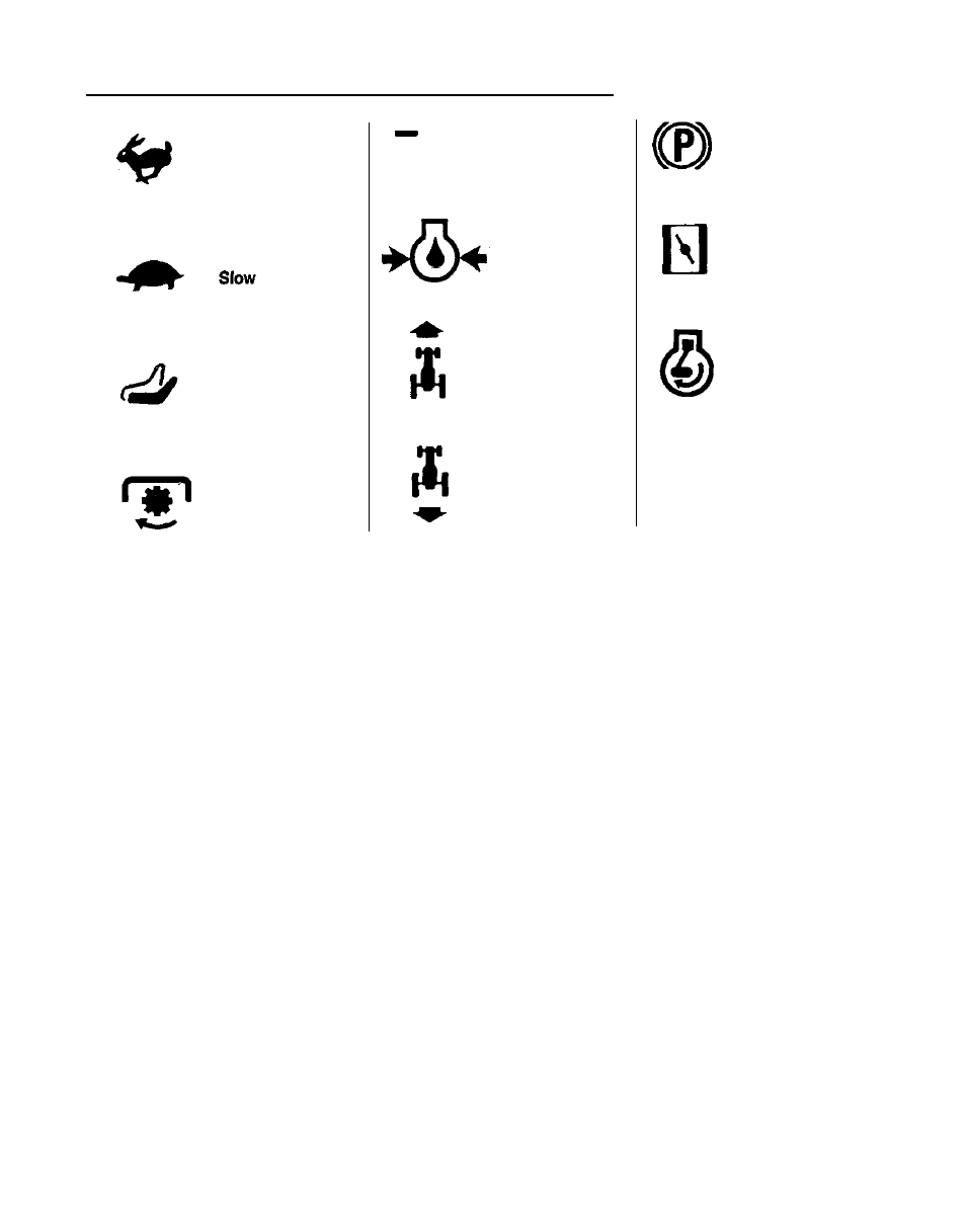 International symbols | Snapper 1300 Series User Manual | Page 39 / 40