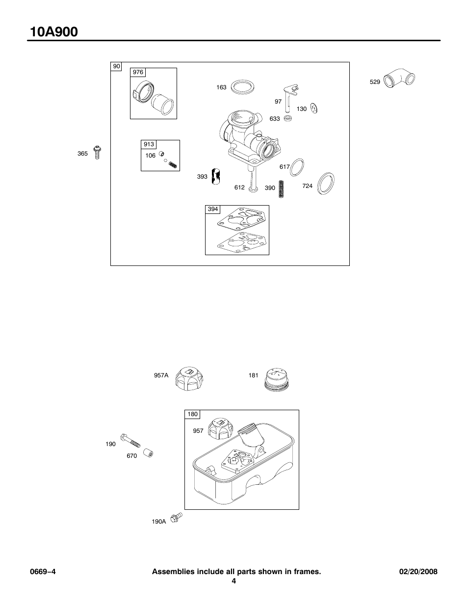 Snapper 10A900 User Manual | Page 4 / 16