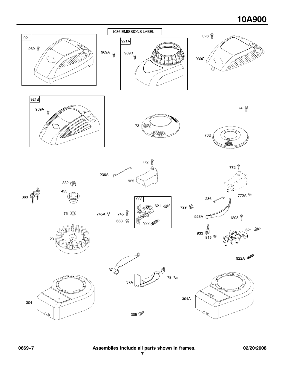 Snapper 10A900 User Manual | Page 7 / 16