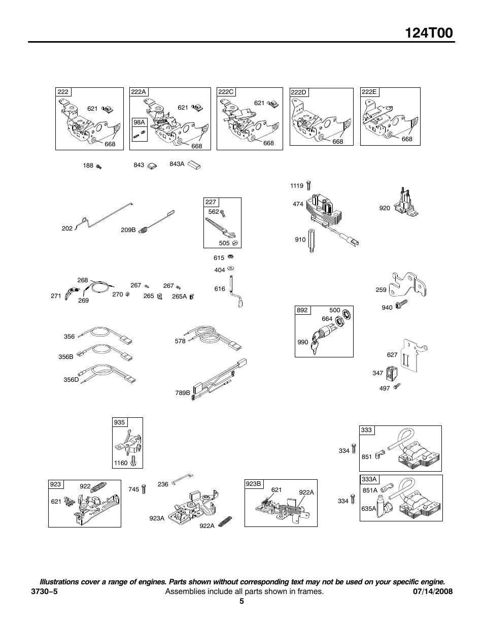 Snapper 124T00 User Manual | Page 5 / 15