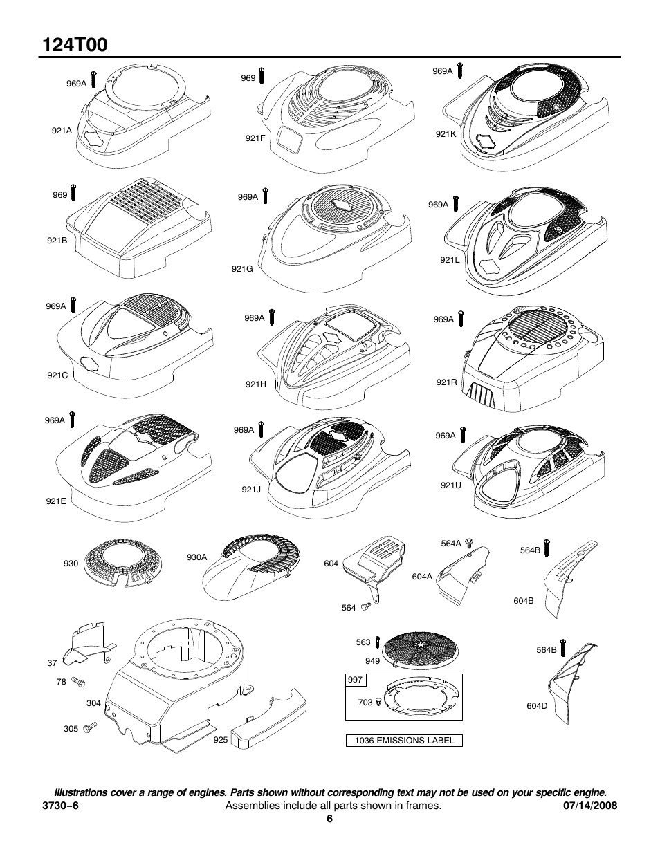 Snapper 124T00 User Manual | Page 6 / 15