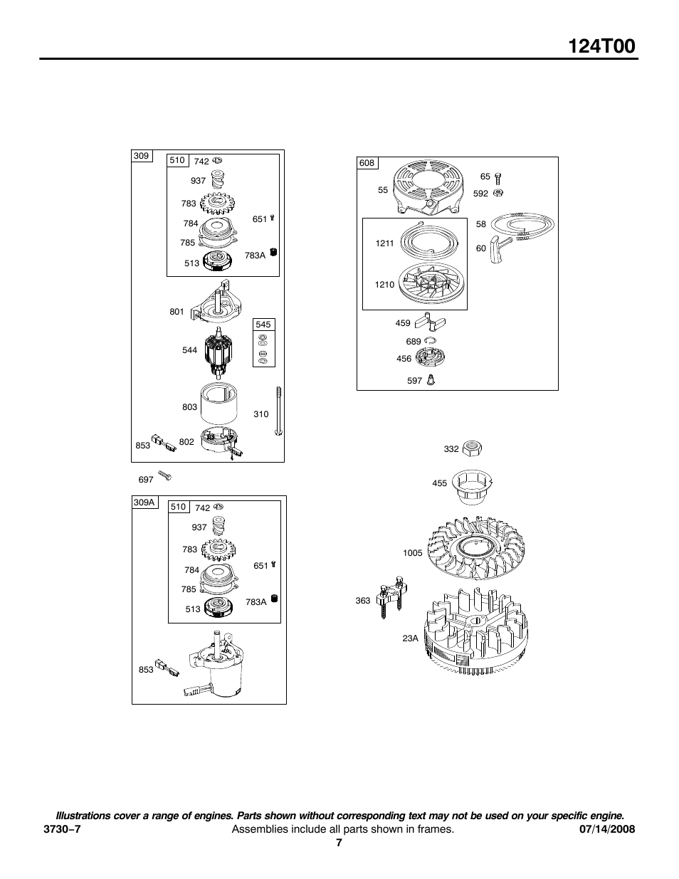 Snapper 124T00 User Manual | Page 7 / 15