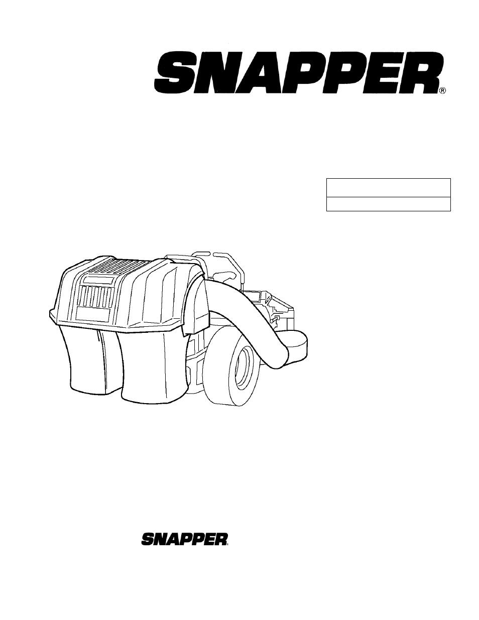 Snapper 1694498 User Manual | 18 pages