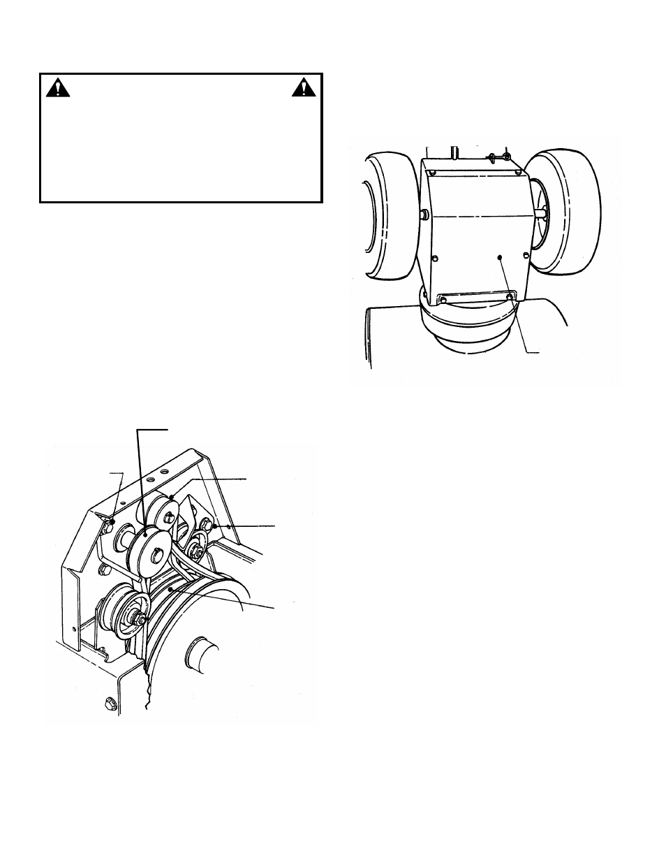 Warning | Snapper I55223 User Manual | Page 14 / 20