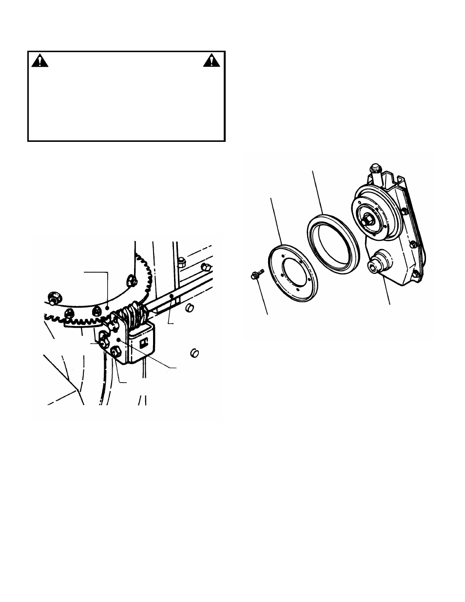 Warning | Snapper I55223 User Manual | Page 17 / 20