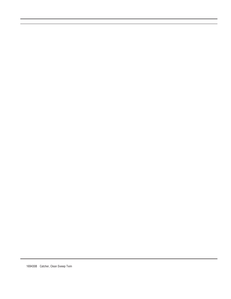 Catcher, clean sweep twin - cover & bag group | Snapper 3537 User Manual | Page 3 / 10