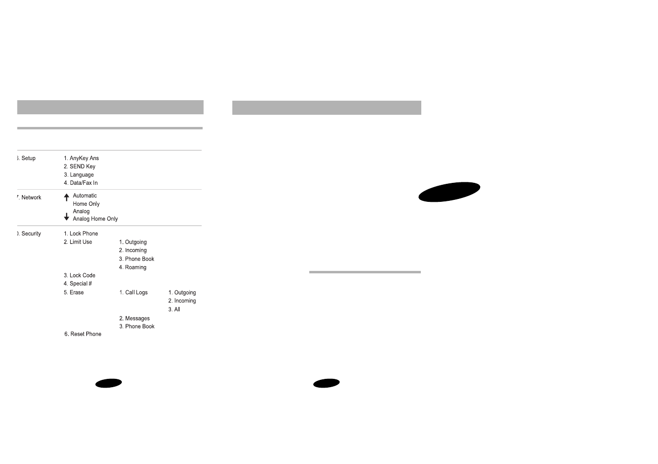 Calling options | Samsung SCH-2500 User Manual | Page 17 / 57