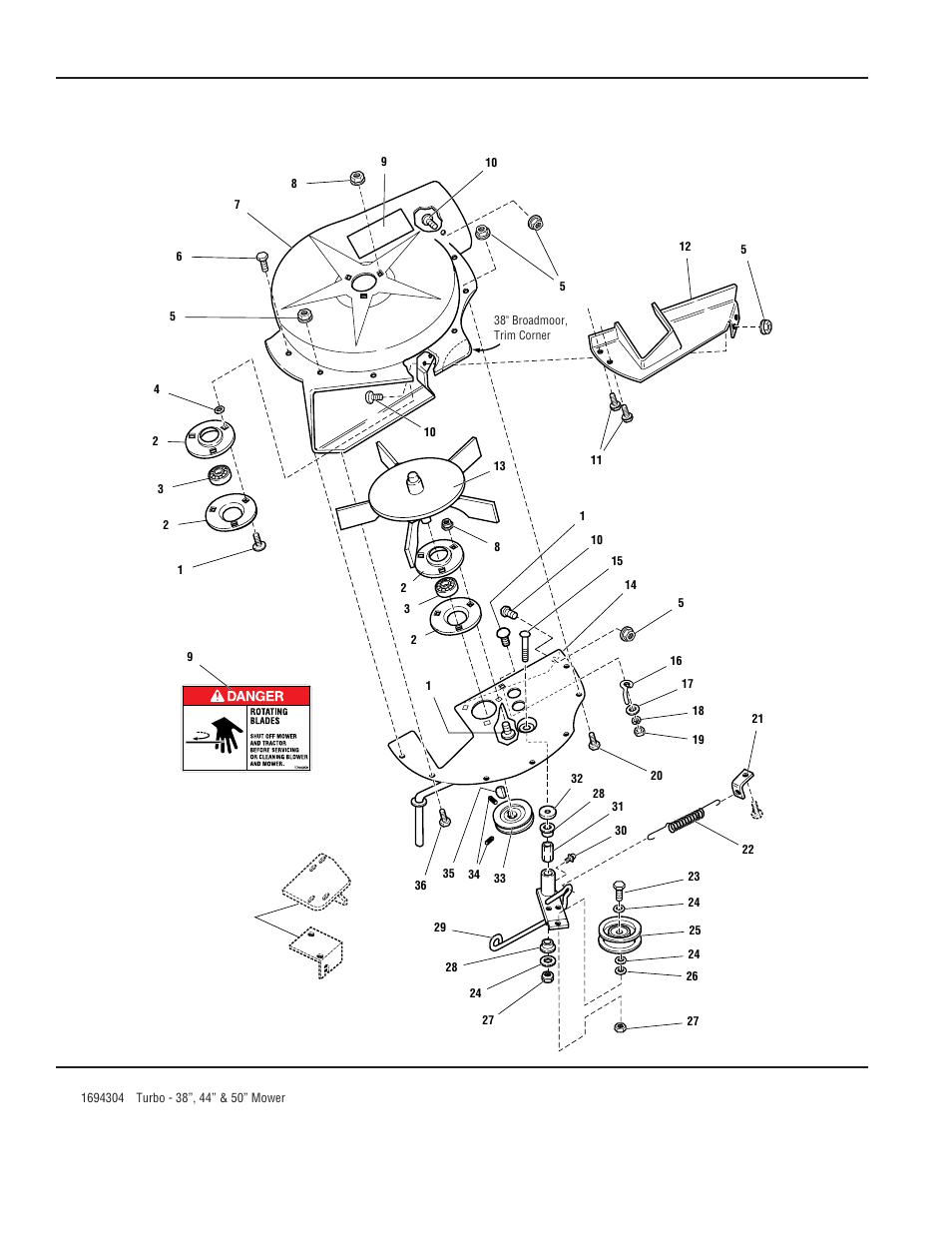 Snapper 3544 User Manual | Page 2 / 4