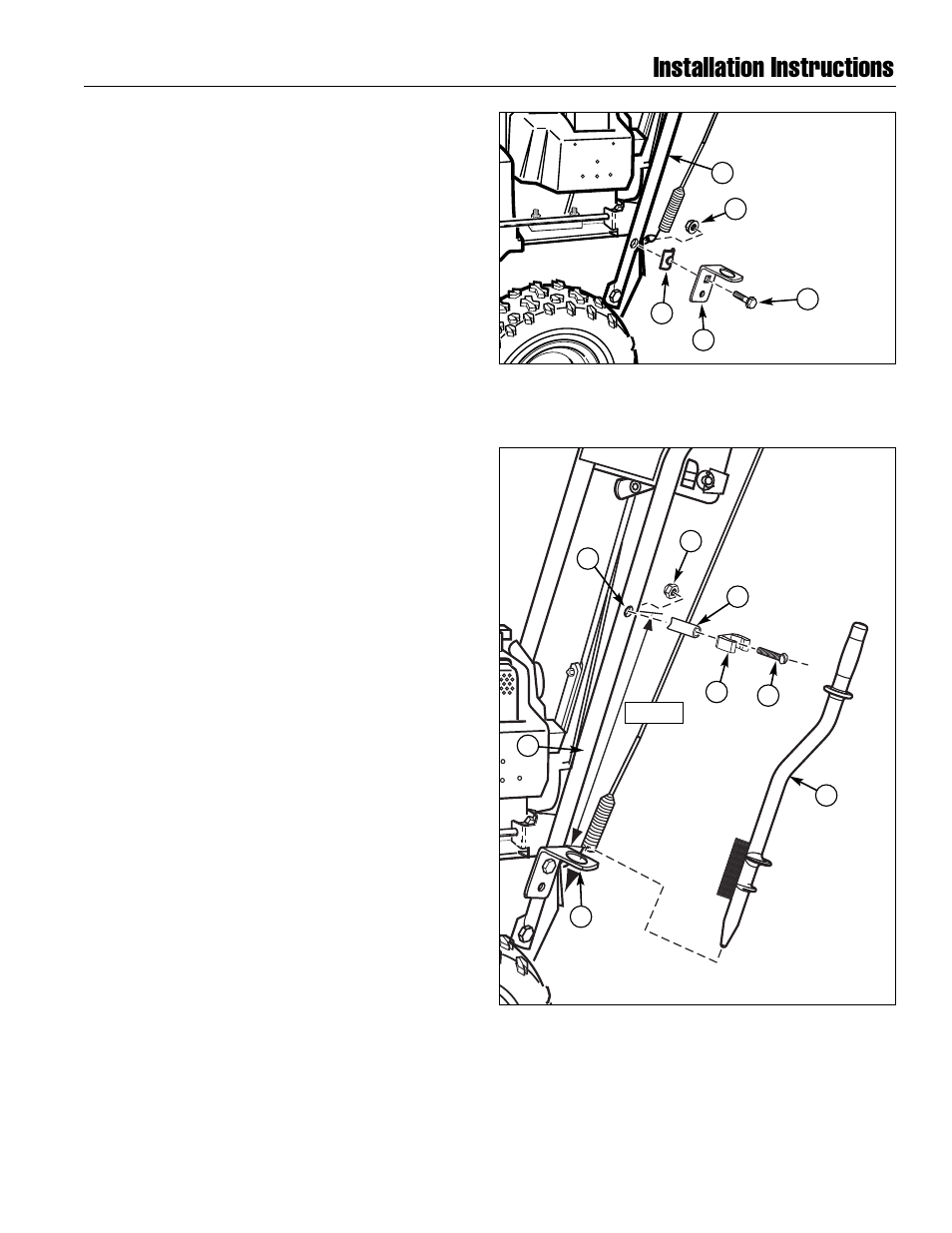 Installation instructions, Clean-out tool kit | Snapper 1687099 User Manual | Page 3 / 4