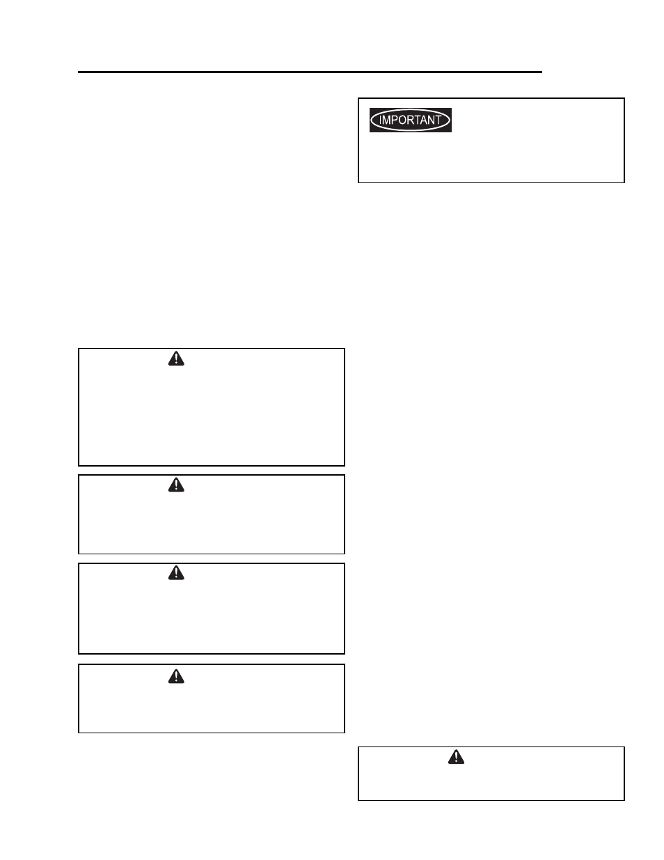 Operation, Pre-start inspection, Start-up | Snapper 6HP User Manual | Page 13 / 26