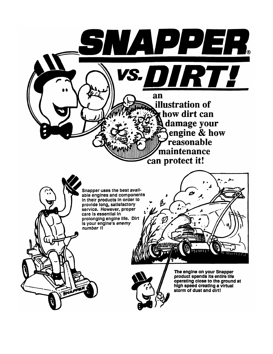 Primary maintenance | Snapper ZM5201M  EN User Manual | Page 28 / 35