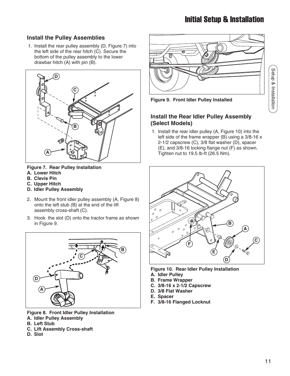 Initial setup & installation | Snapper 1695419 User Manual | Page 11 / 22