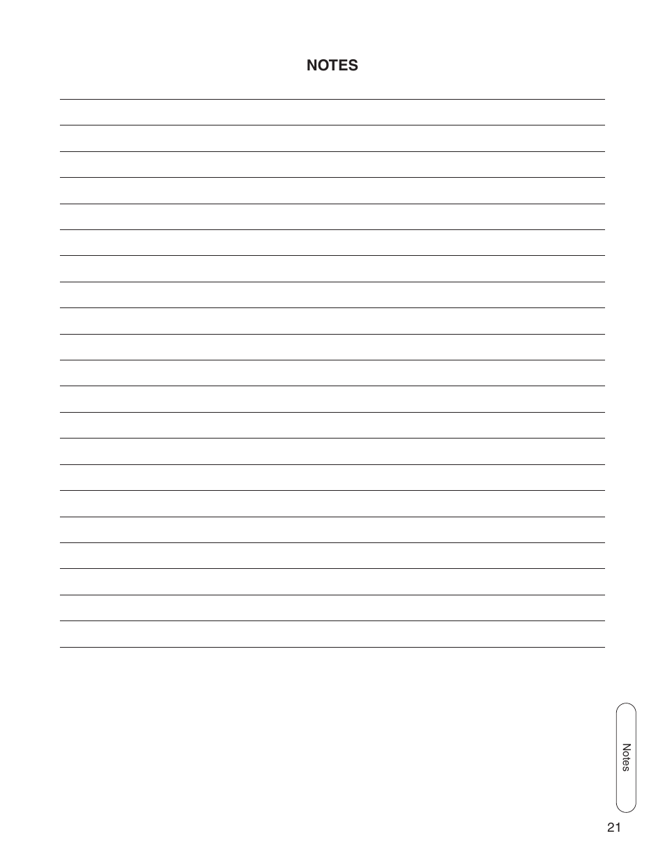 Snapper 1695419 User Manual | Page 21 / 22