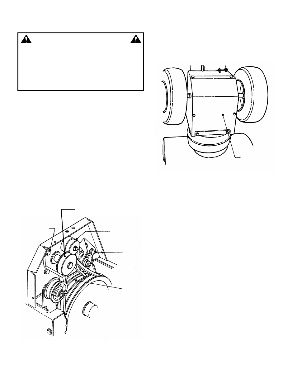 Warning | Snapper I55224 User Manual | Page 13 / 21