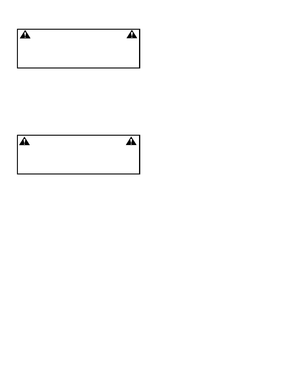 Warning | Snapper I55224 User Manual | Page 9 / 21