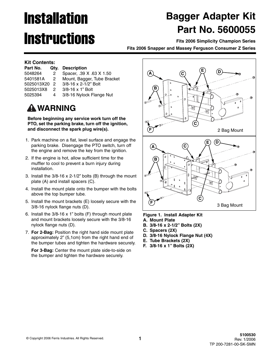 Snapper Z Series User Manual | 1 page