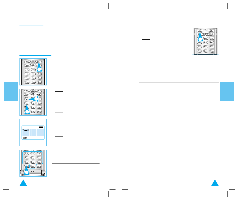 Voice dialing, Recording name | Samsung SCH-470 User Manual | Page 20 / 46