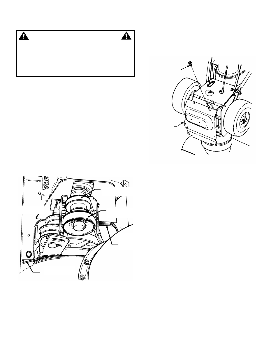 Warning | Snapper E9266 User Manual | Page 17 / 24