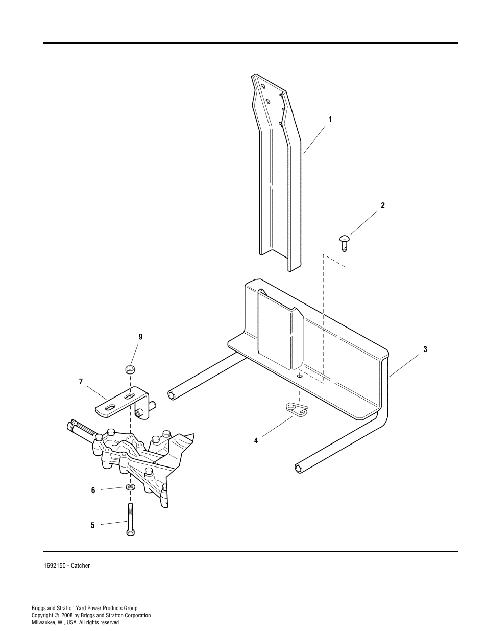 Hitch group | Snapper 2442 User Manual | Page 8 / 12