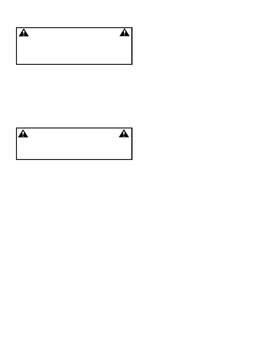 Warning | Snapper EI55224 User Manual | Page 11 / 24