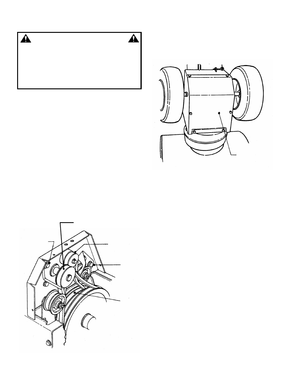 Warning | Snapper EI55223 User Manual | Page 15 / 24