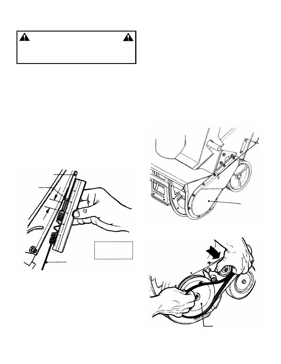 Warning | Snapper SX5200R User Manual | Page 11 / 16