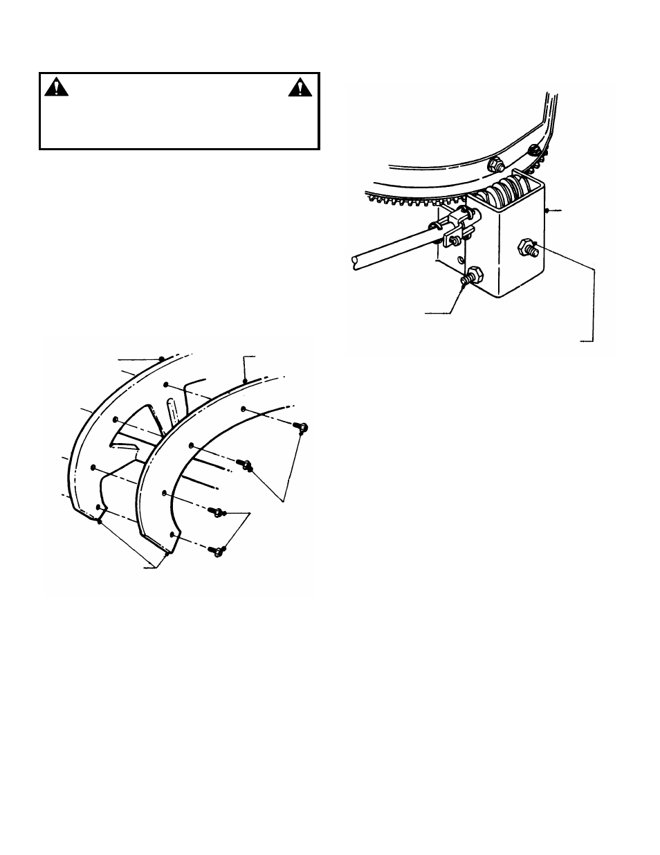 Warning | Snapper SX5200R User Manual | Page 12 / 16