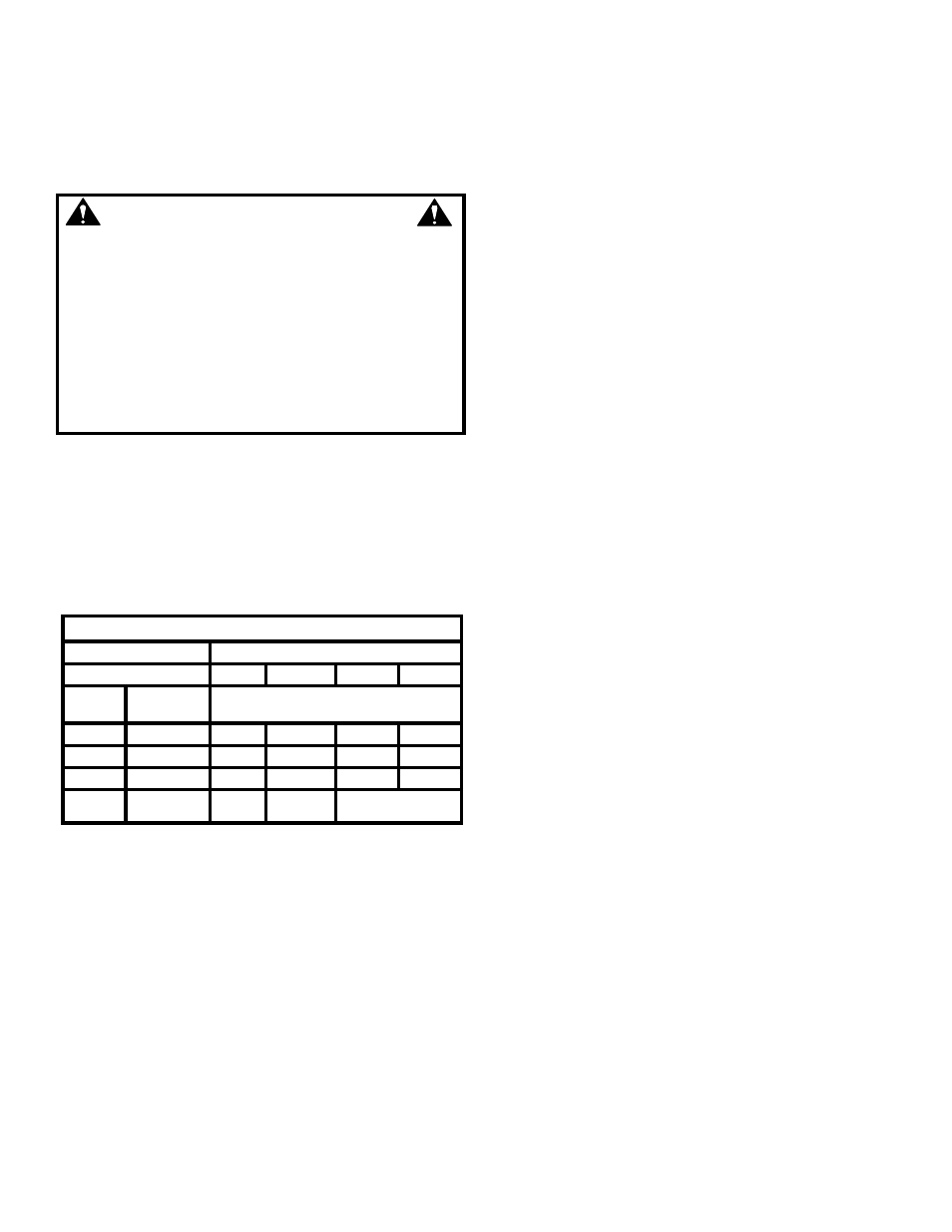 Warning, A.w.g | Snapper SX5200R User Manual | Page 6 / 16