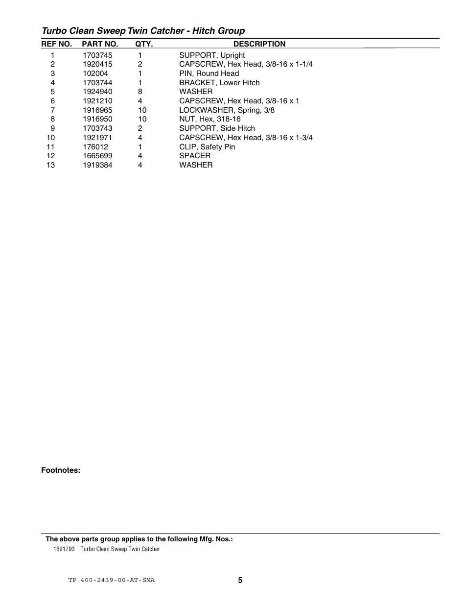 Snapper 2439 User Manual | Page 5 / 8