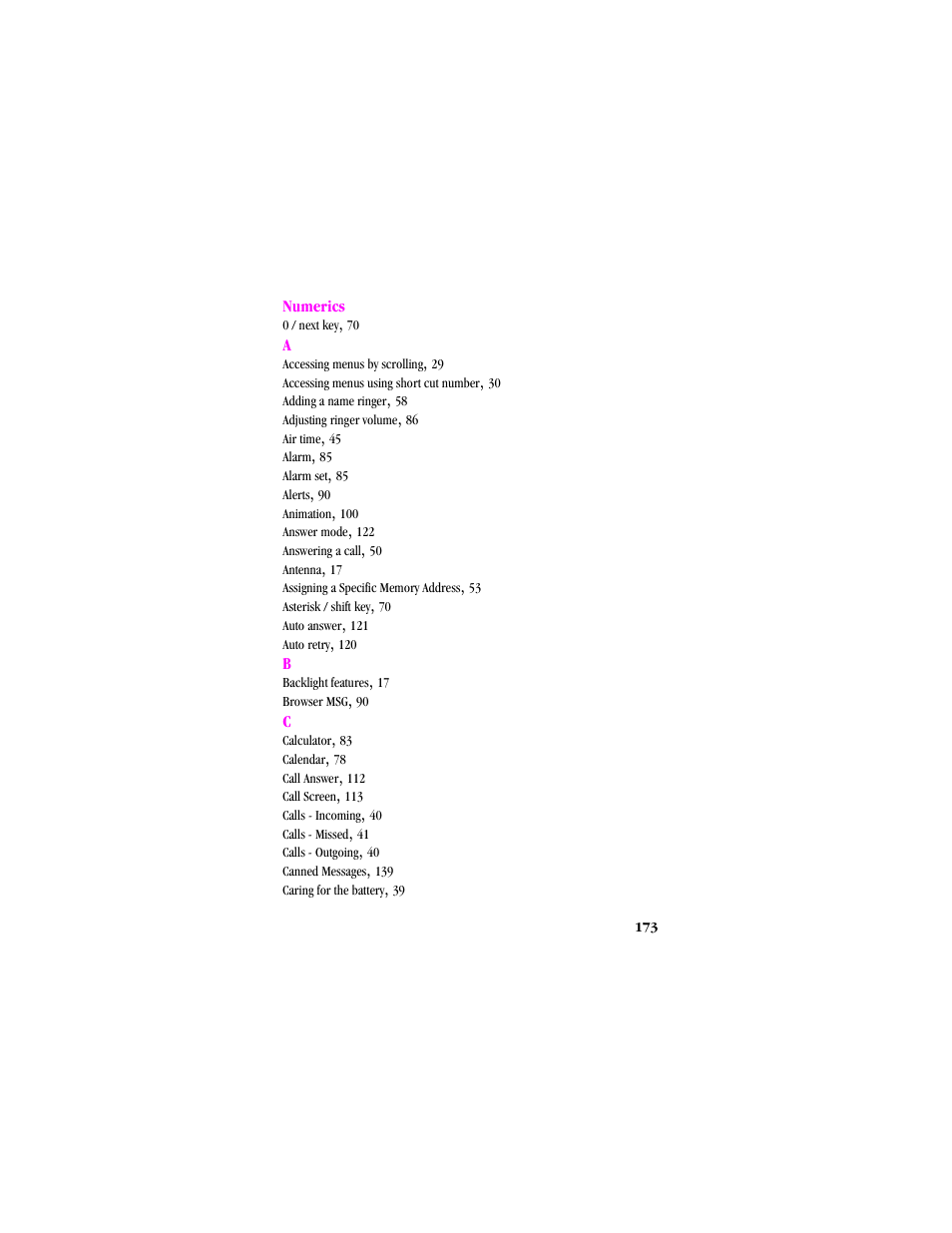 Samsung SCH-T300 User Manual | Page 175 / 180