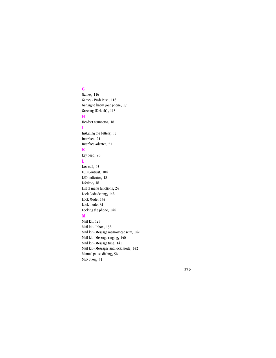 Samsung SCH-T300 User Manual | Page 177 / 180