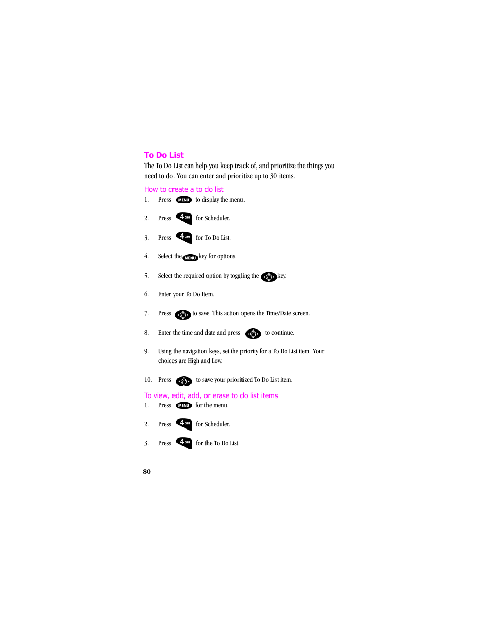 To do list | Samsung SCH-T300 User Manual | Page 82 / 180