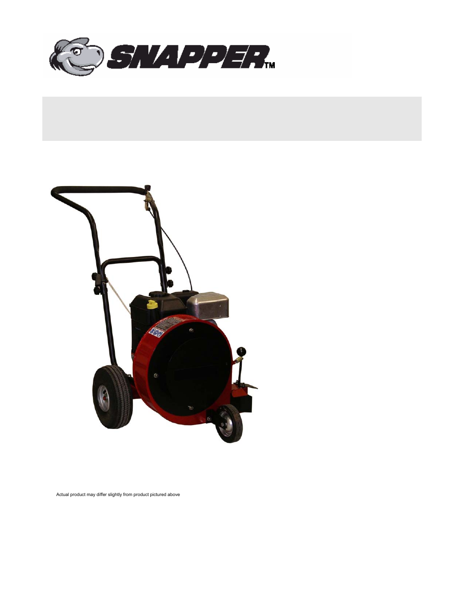 Snapper SLBC55151BV User Manual | 16 pages