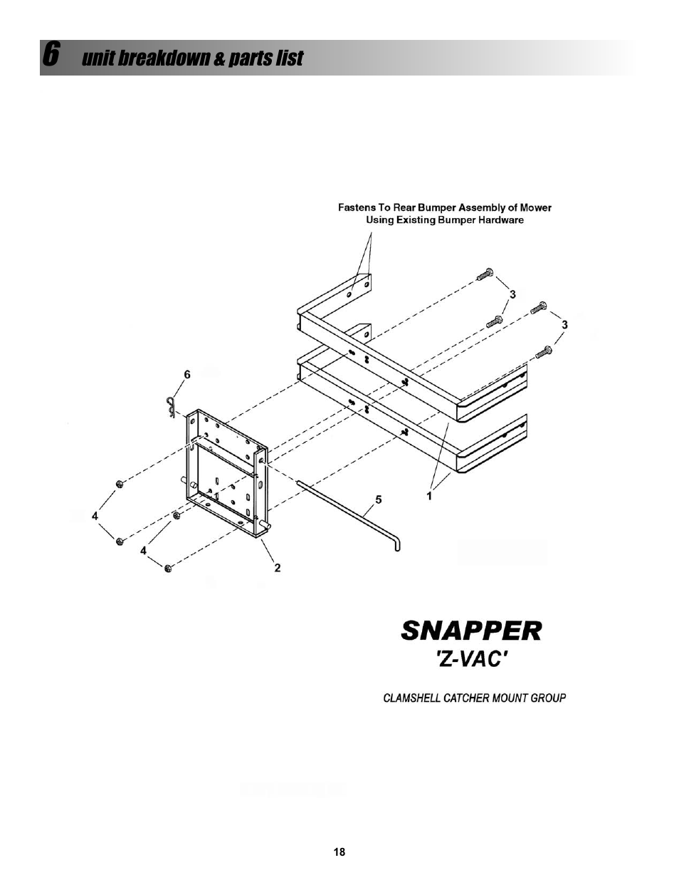 Snapper Z-VAC 7600004 User Manual | Page 18 / 24