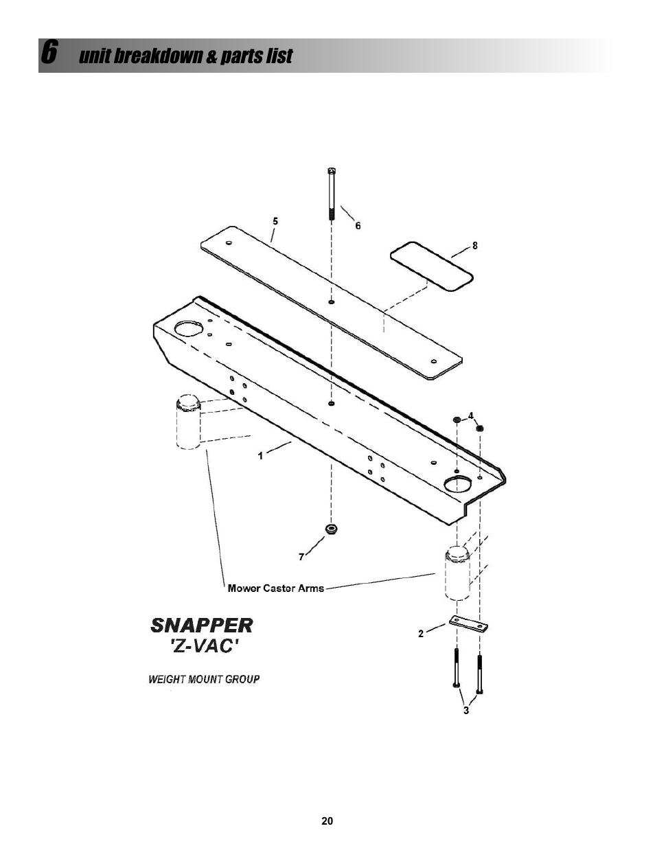 Snapper Z-VAC 7600004 User Manual | Page 20 / 24