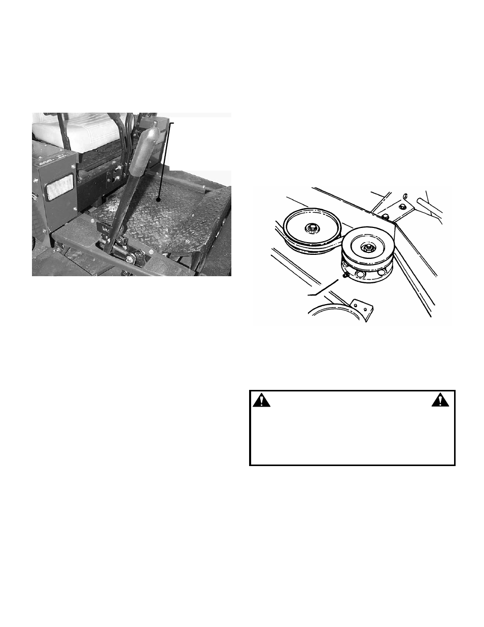Warning | Snapper ZMT2500KH-1 User Manual | Page 15 / 36