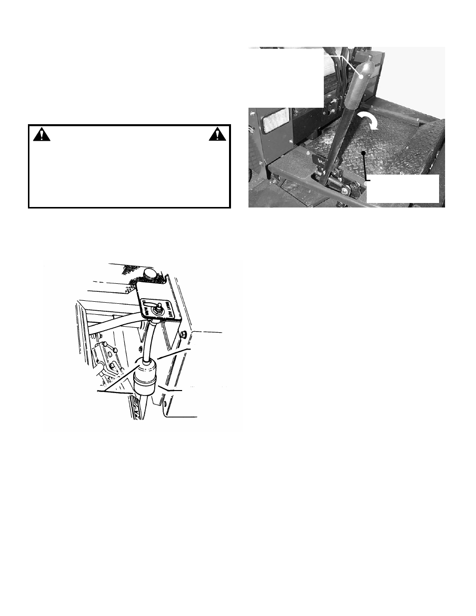 Warning | Snapper ZMT2500KH-1 User Manual | Page 17 / 36