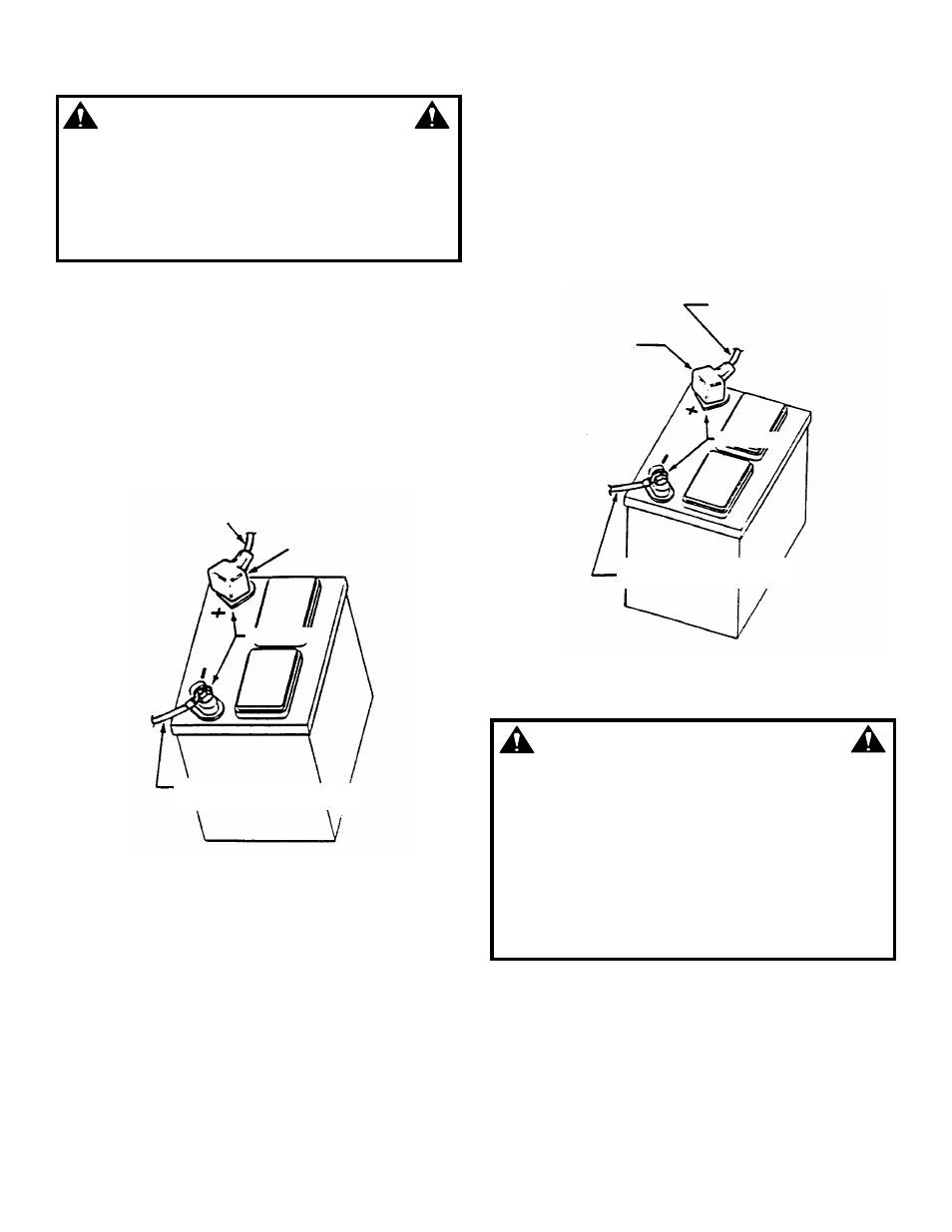 Warning | Snapper ZMT2500KH-1 User Manual | Page 23 / 36