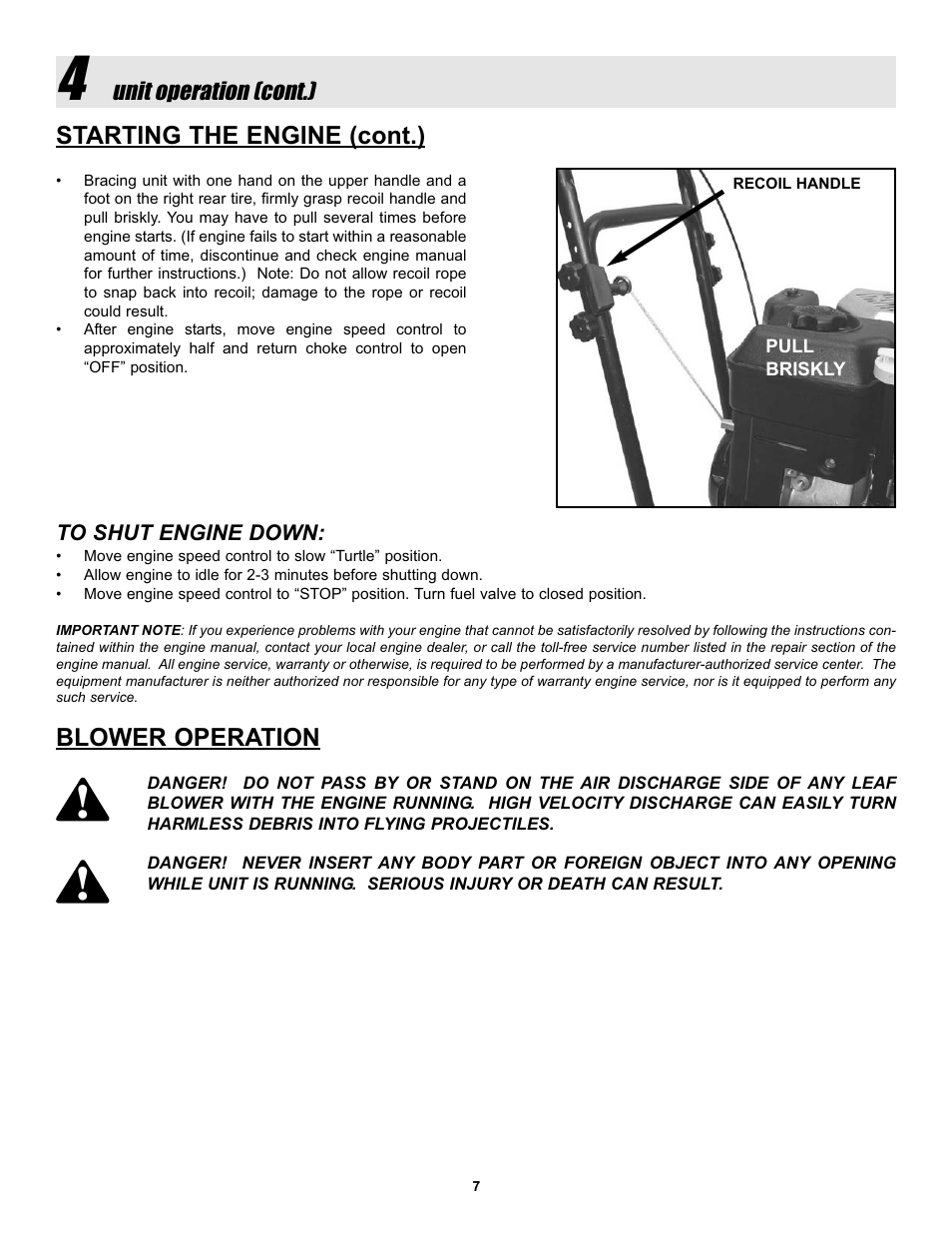 Snapper LBC6152BV User Manual | Page 7 / 16