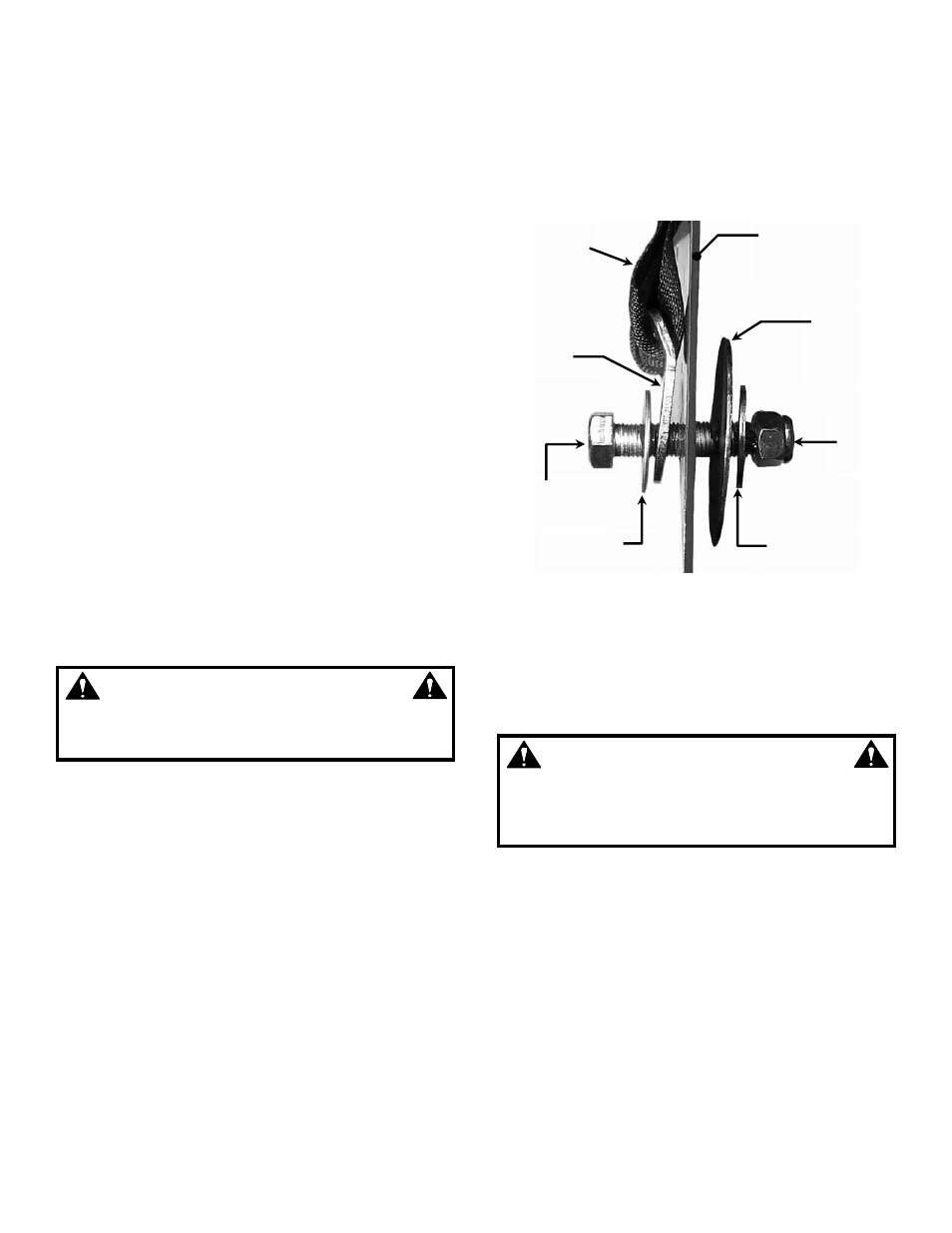 Warning | Snapper 7-4510 User Manual | Page 2 / 6