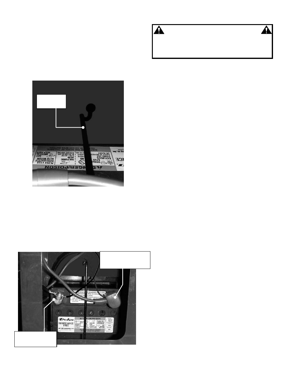 Warning | Snapper 7-4510 User Manual | Page 4 / 6