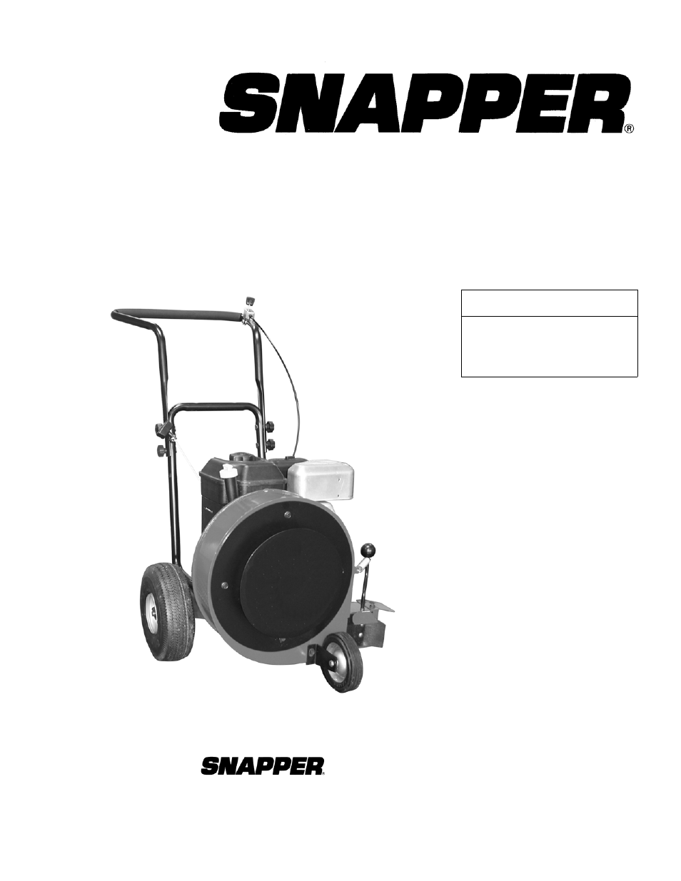 Snapper LBC6151BV User Manual | 18 pages