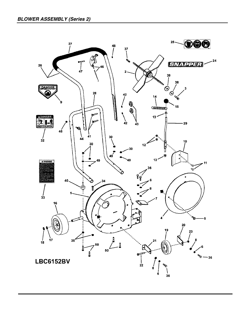 Snapper LBC6151BV User Manual | Page 12 / 18