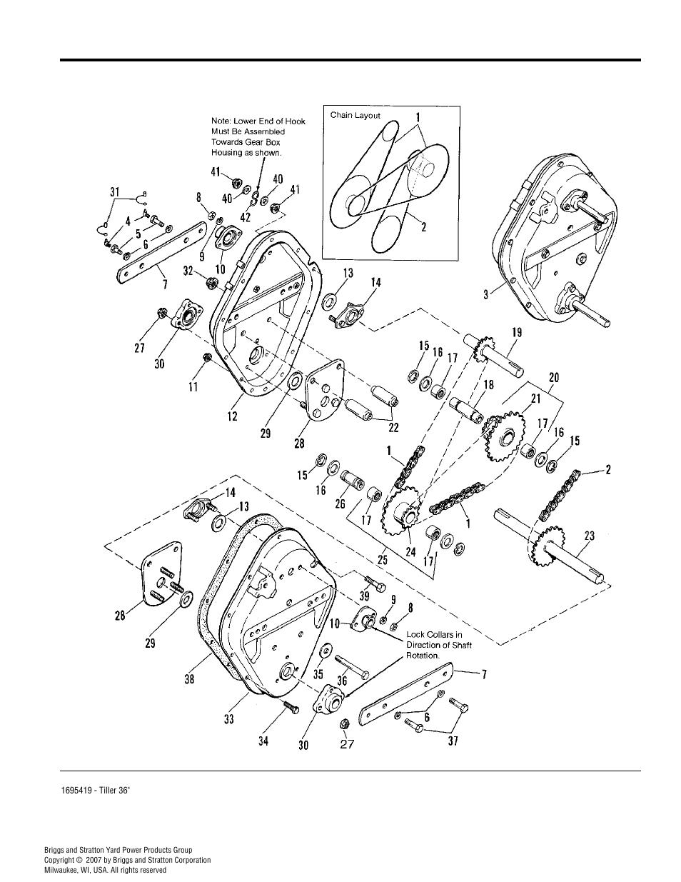 Housing group | Snapper 4808 User Manual | Page 8 / 16