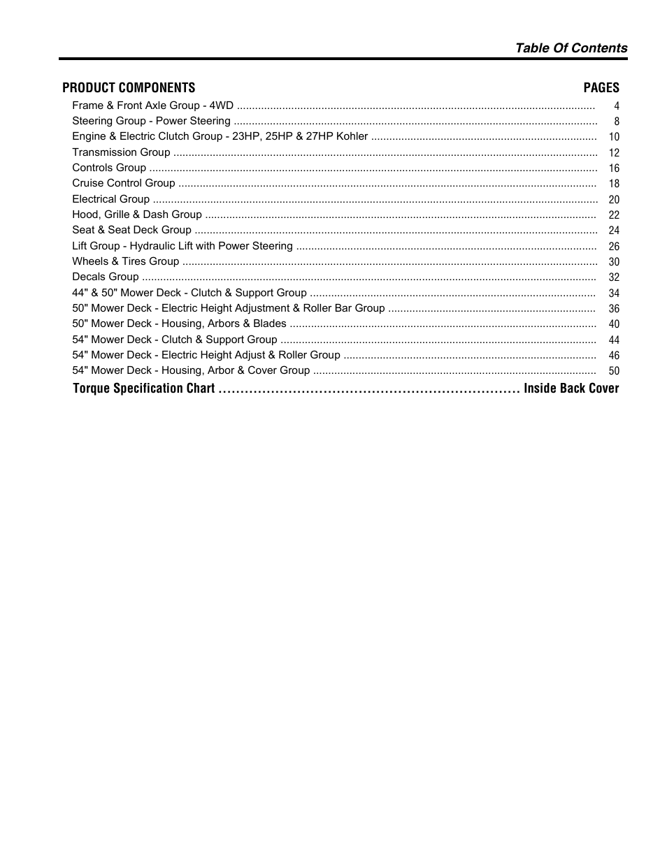 Snapper 4579 User Manual | Page 3 / 56