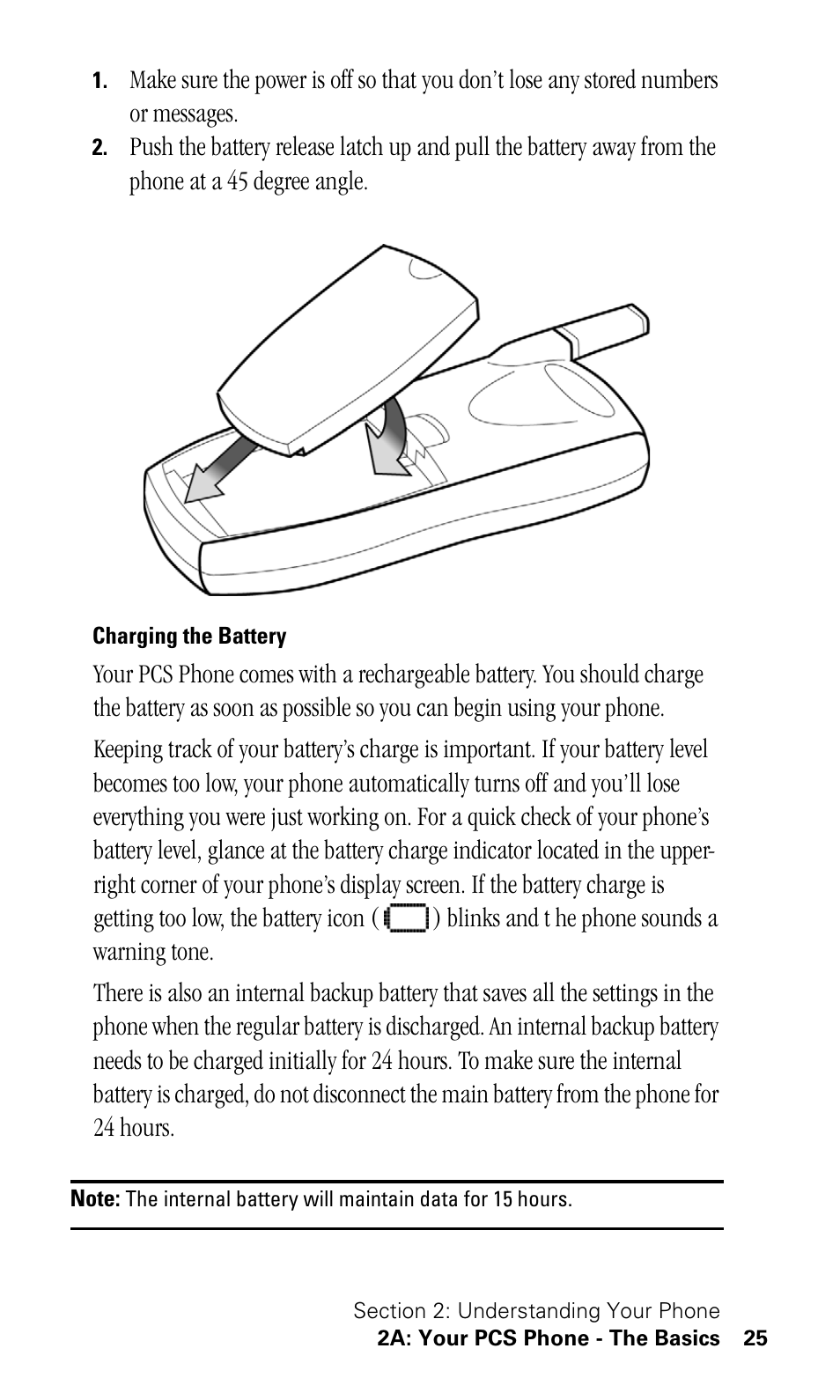 Charging the battery | Samsung SPH-I330 User Manual | Page 29 / 206