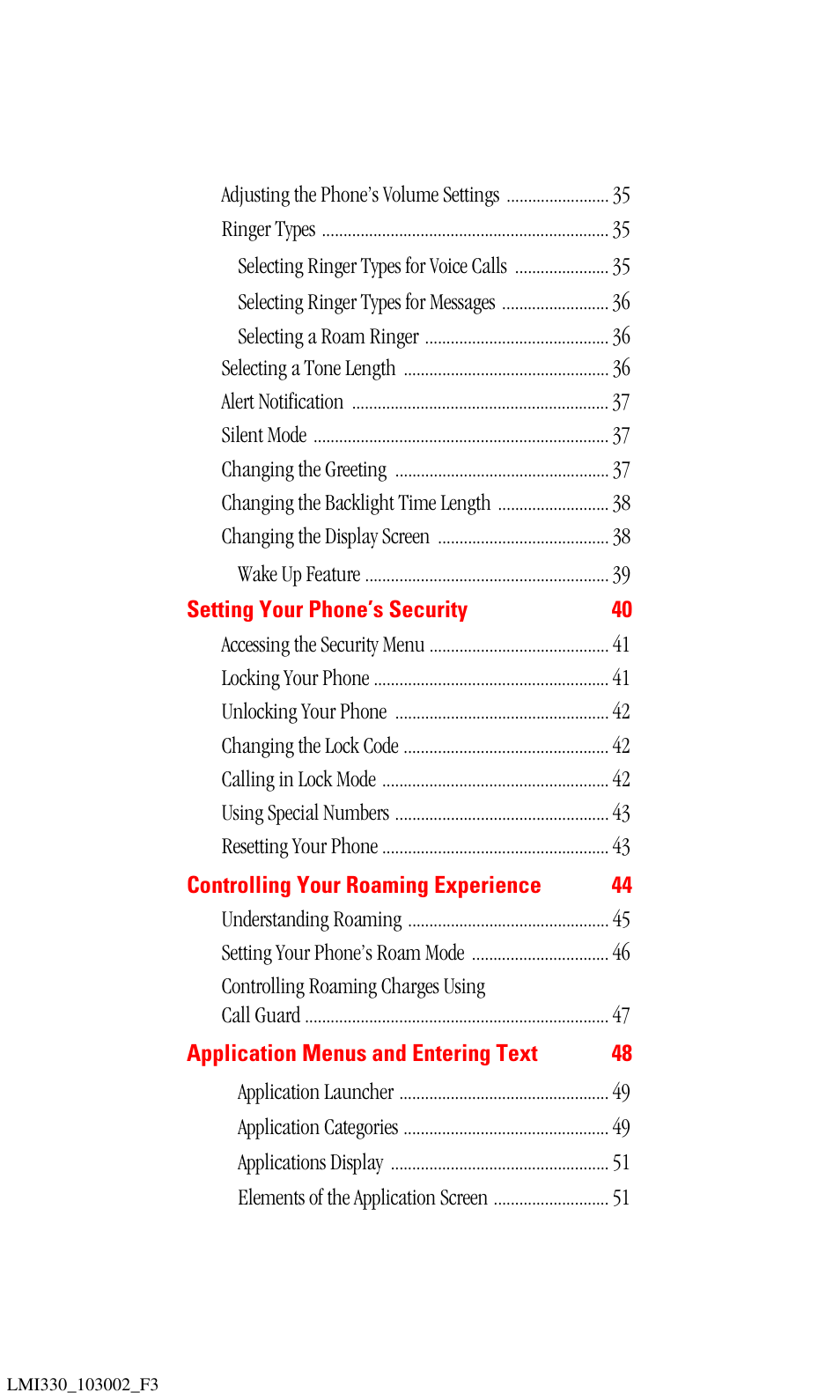 Samsung SPH-I330 User Manual | Page 6 / 206